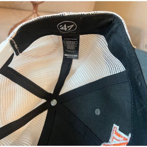 Auburn Tigers Two-Tone Trucker Cap Unisex Adjustable Mesh Hat - Picture 3 of 4